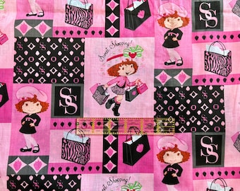 VINTAGE! 2006 Strawberry Shortcake Sweet Shopping - BTFQ: 18” x 22”