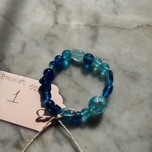 Summer Bracelets || Glass Bead Bracelets ||  Handmade Bracelets || Jewelry || 5 dollars