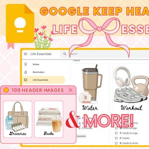 Google Keep Header - Life Essentials