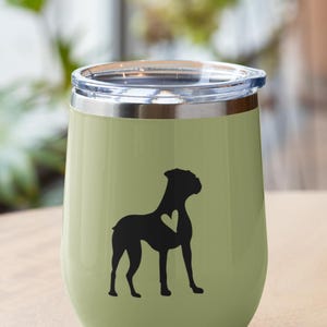 Pegatinas transparentes para exteriores para amantes de los bóxers, calcomanías para mascotas para coches, pegatinas troqueladas de perrito, decoración de animales, regalo para dueños de mascotas, pegatina de bóxer