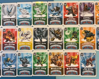 rare skylanders cards Topps SWAP Force Trading Cards