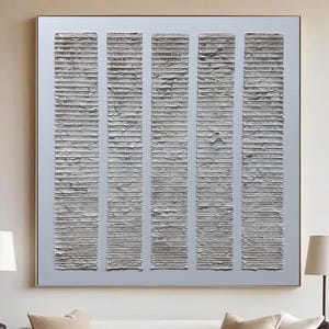 Beige 3D Texture Wall Art Beige Minimalist Painting Neutral Plaster Painting Wabi Sabi Wall Art Beige Texture Painting Modern Minimalist Art