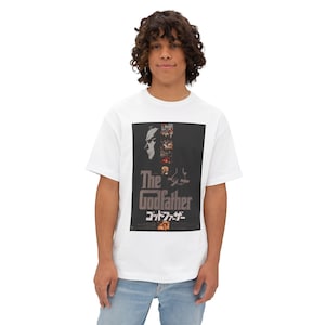 The Godfather Oversized T-Shirt: Vintage Movie Graphic Tee