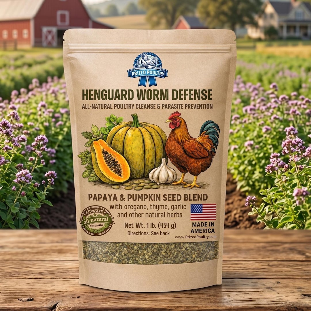 Henguard Worm Defense - All-natural Chicken Cleanse & Parasite ...
