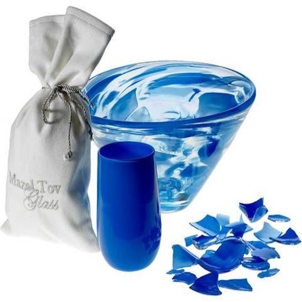 Wedding Breaking Glass Mezuzah Kit Etsy