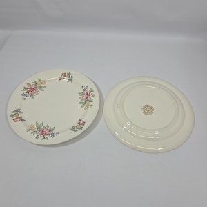 Piatti floreali vintage in porcellana Cronin - Servizio da tavola in stile cottagecore anni '30