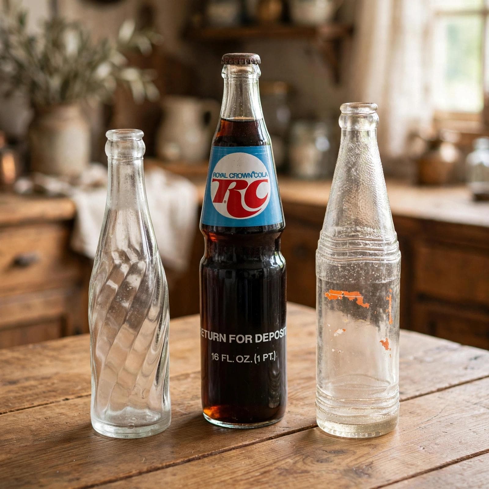 Antique Rc Cola Bottle - Etsy