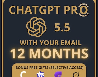 ChatGPT Pro GPT-5.5 | 12 Months | Personal Email | READ DESCRIPTION