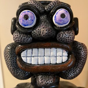 Joe, statue, sculpture, doll, OOAK doll, OOAK statue, OOAK sculpture, clay doll, clay sculpture, clay statue, clay art, sculpted art, art