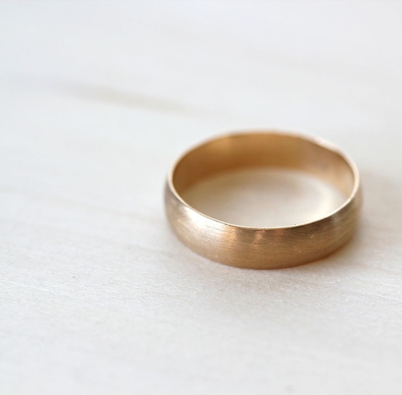Lex & Lu 10K Yellow Gold Milgrain Half Round Band Ring - 3mm Wide, Solid Gold Wedding Band - View #5