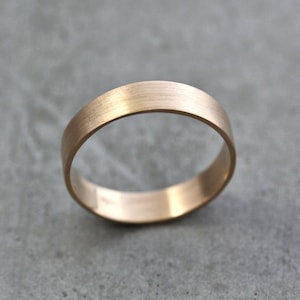 etsy mens gold wedding bands