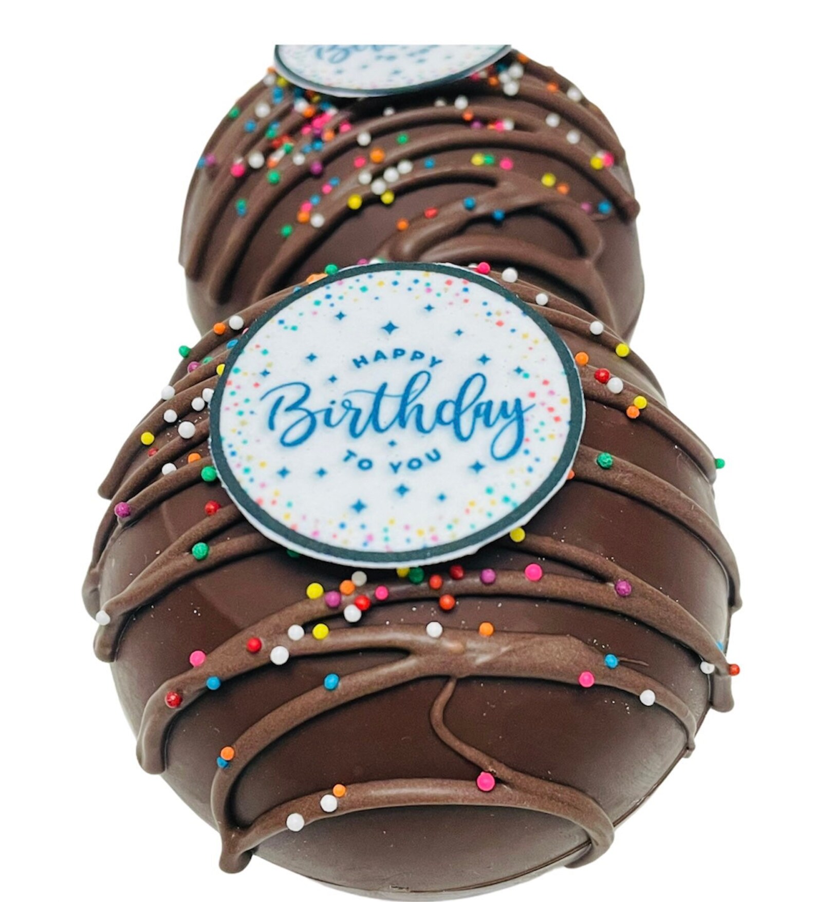 Happy Birthday Hot Chocolate Bombs 4ct Pack Etsy