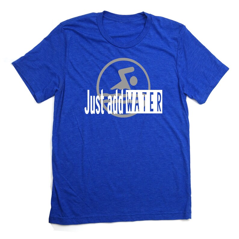 Swimming Tee Shirt Just Add Water For Teen Swimmers