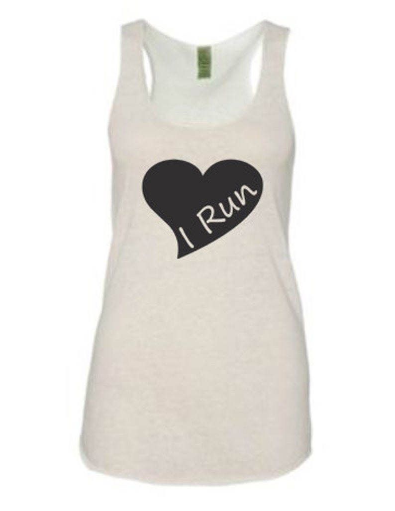 Love Running Running Tank Top Running Top Heart and Love - Etsy