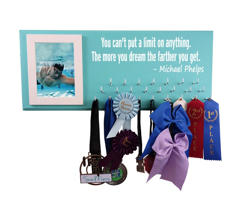 Swimming Swimming Awards Swimming Ribbon Holder You Etsy