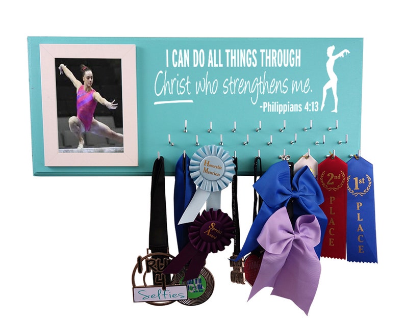 Gymnastics Gifts for Girls Wooden Hooks for Ribbons Gift for Etsy
