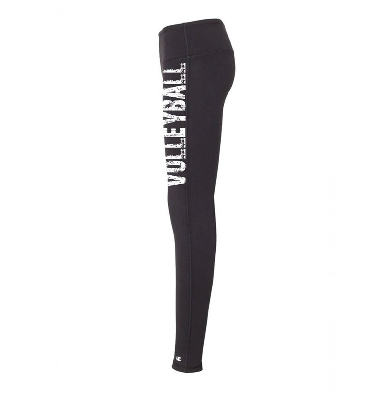 Volleyball Legging Black Tights for Volleyball Players Etsy