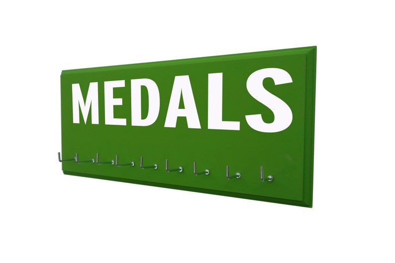 Medal Display Hangers Displaying Medals with Style, Sports hooks, sports gifts, gifts for athlete, medal holder, medal racks image 1