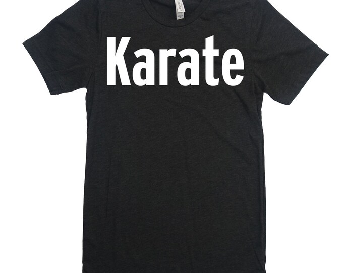 Karate shirt - Tee for boys and dad- Everyday Karate team t-shirt - Perfect gift idea for all players