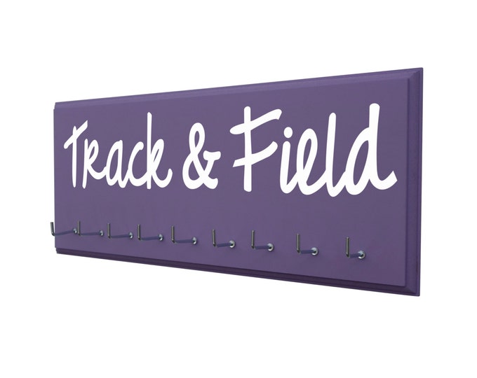 Race Medal Display rack, track and field, track & Field, college running, high school running, track running, field running, girls running