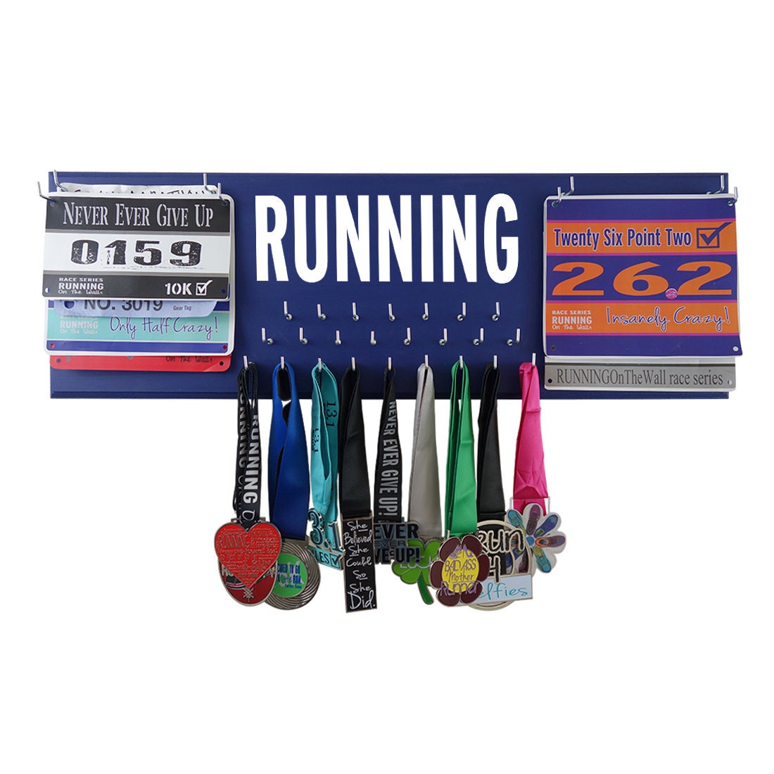 RUNNING Running Medals and Bibs Display Running Medals and - Etsy