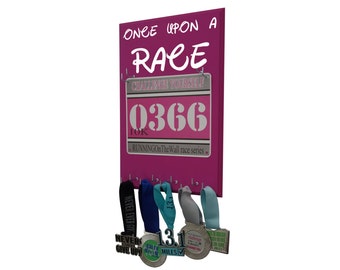 Run disney : rundisney accessories - medal holder - Once upon a RACE - Run disney Runners and races fan