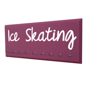 Skating medals display, display for skating awards, skating gifts, ice skating, ice skating figure, ice skating party, ice skating gift image 1