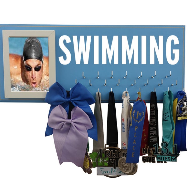 swimmer gifts, swimming, swimmer gift, swim, just keep swimming, swimmer, ribbon, swimming ribbons, ribbon display, swim team, trophy