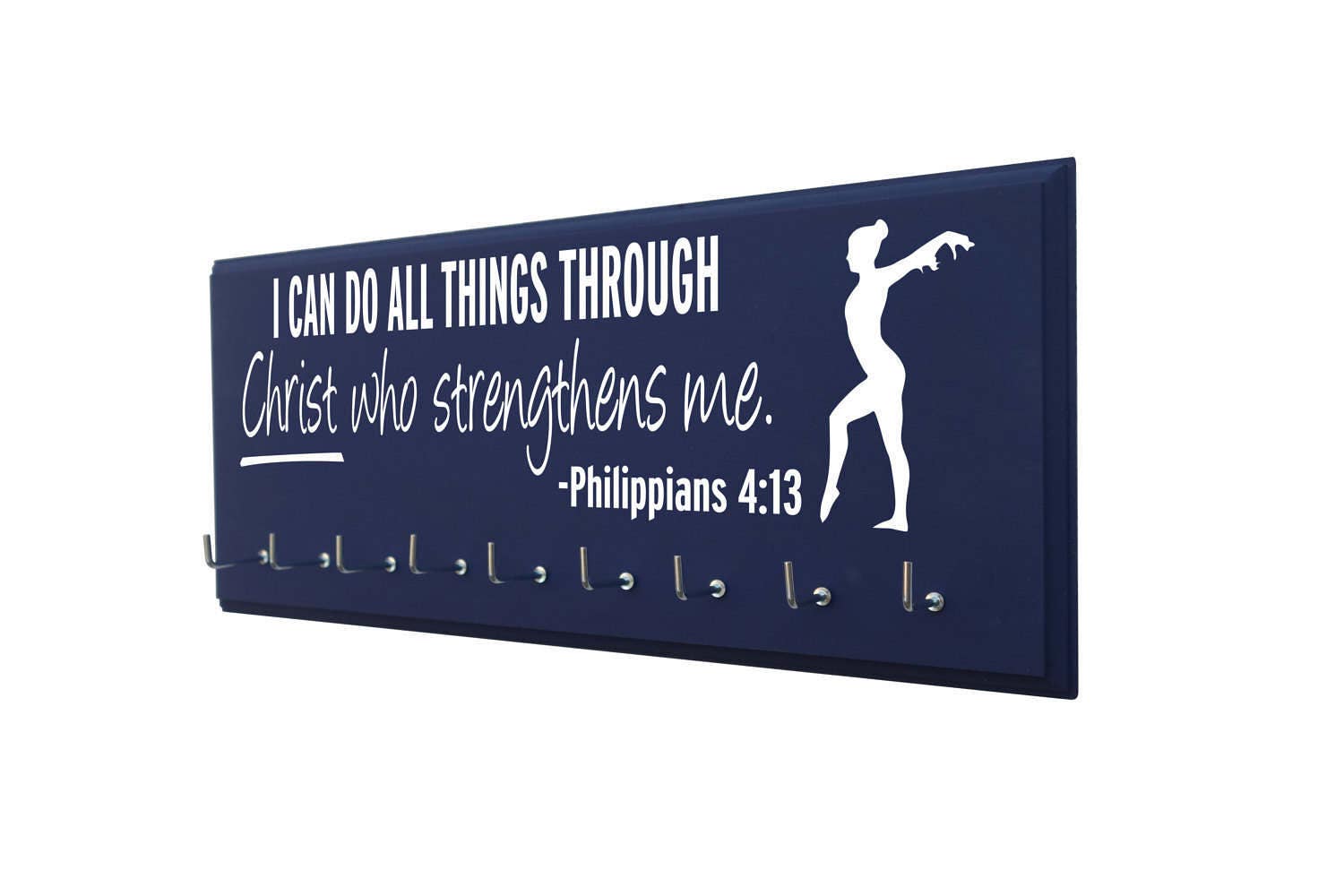 Gymnastics award holder ribbon hanger Medal Display Rack for Etsy