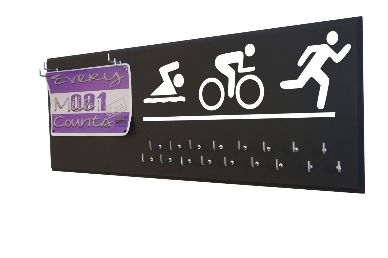 Triathlon Triathlon medal holder Triathlon gifts | Etsy