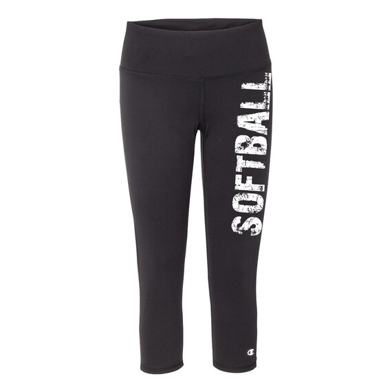 Softball Capris Black Tights for 