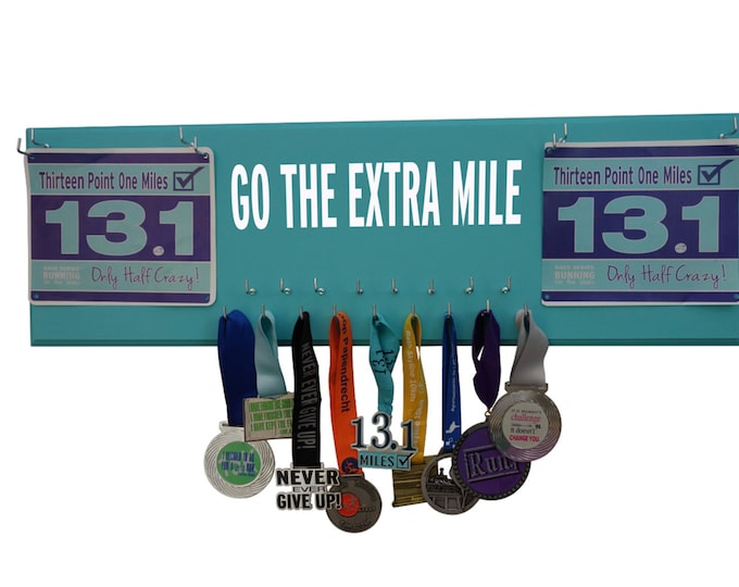 Accumulate running medal? Display them in style. Go the extra mile