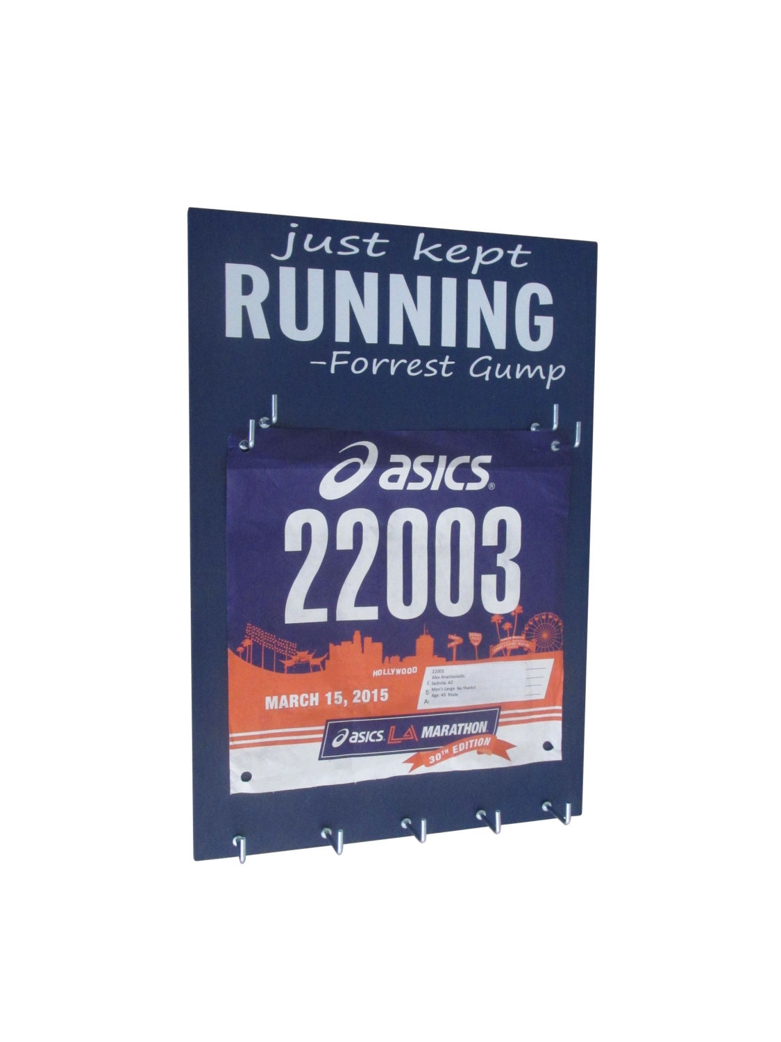Race Bib Holder Forrest Gump | Etsy Australia