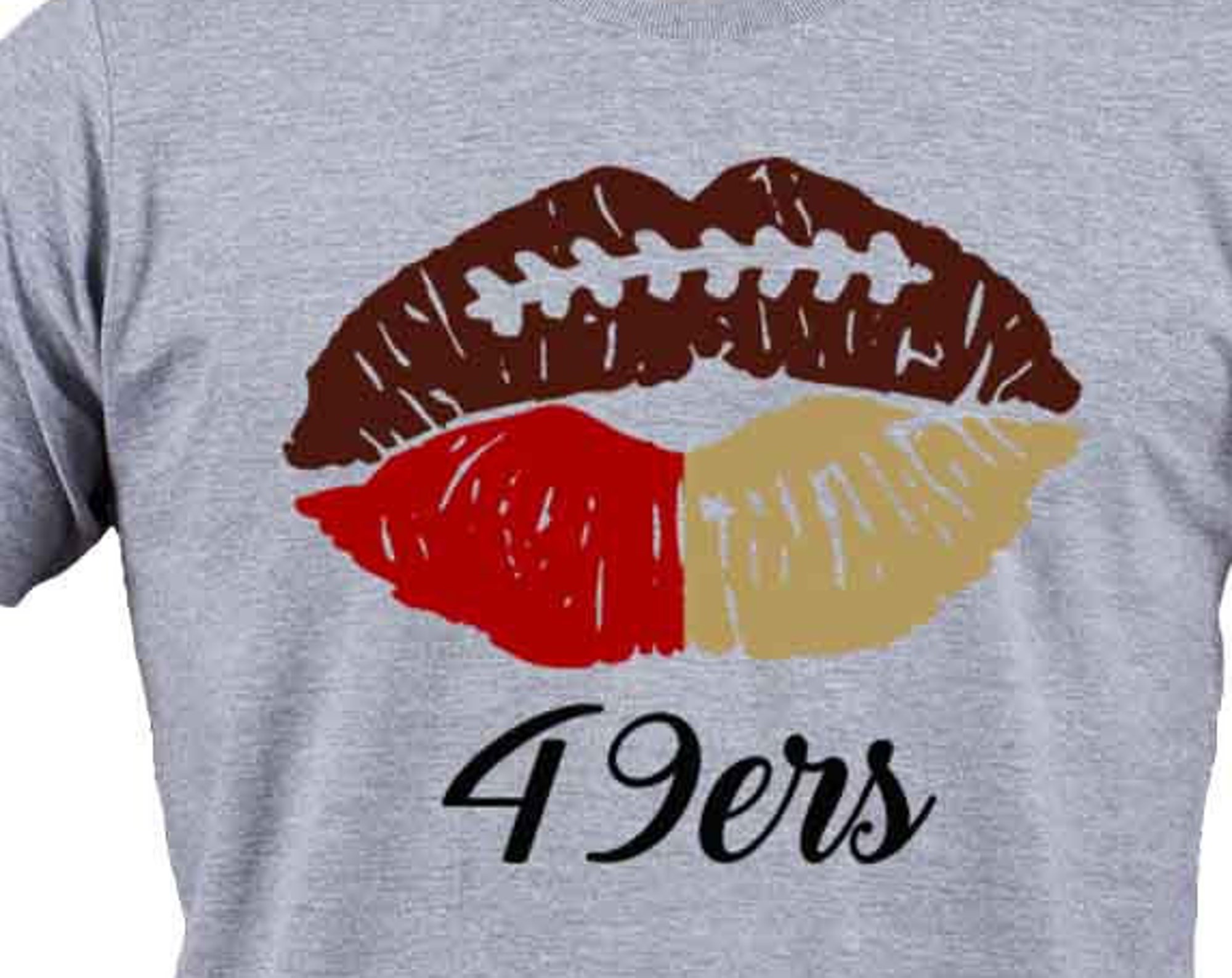 Discover 49ers Lips! tshirts