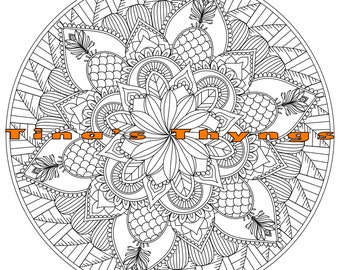 Mandala Coloring Book 1
