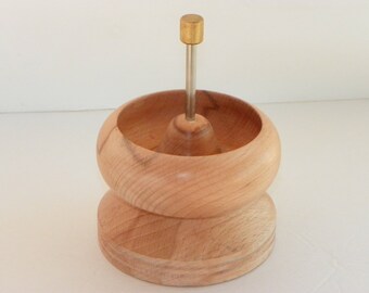 Beadsmith Medium Wooden Spin /& String Bead Spinner SW16
