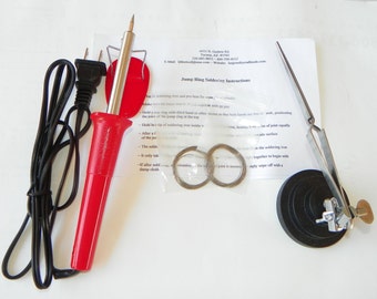 Jump Ring Soldering Kit---NOW AVAILABLE With Lead-Free Silver-Bearing Solder Wire Options !
