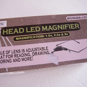 Head Lamp Magnifier