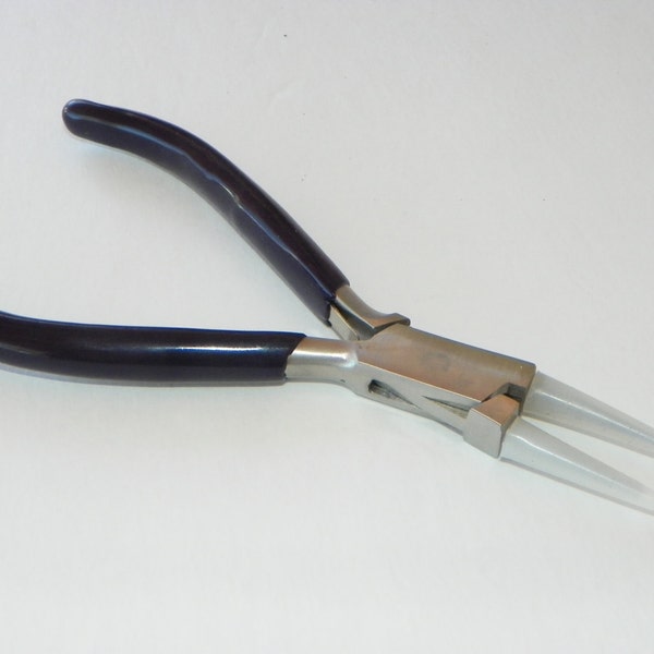 Nylon Jaw Round Nose Pliers   w/Extra Tips