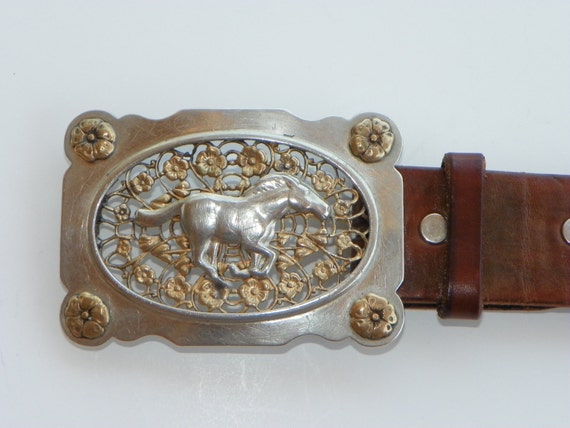 1970’s vintage silver and braided horsehair belt Braided Horsehair Belts | eBay main image 2