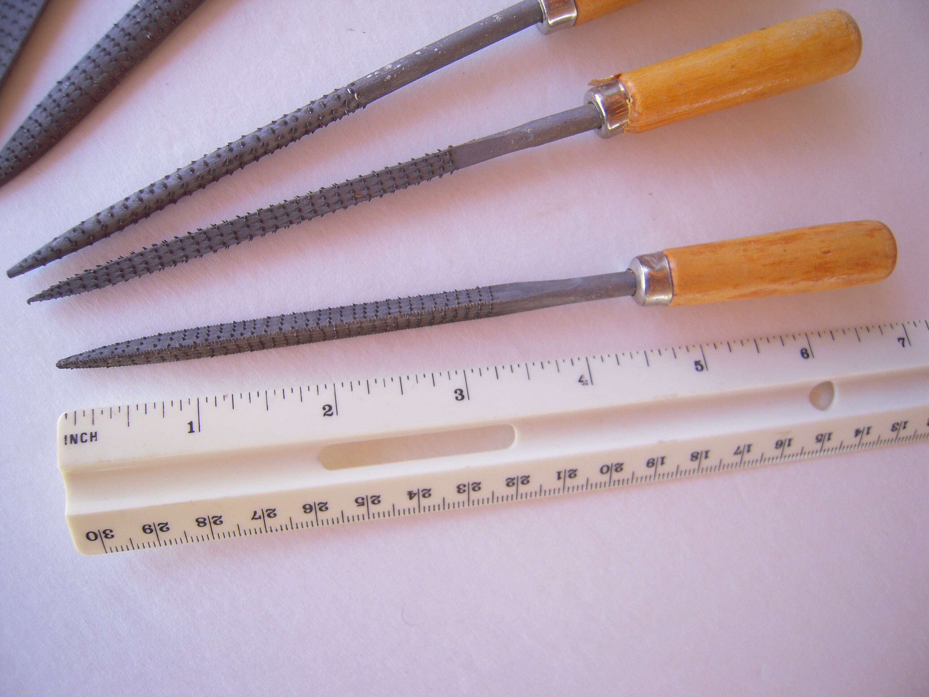 Rasp File Set--choose 10 Pc. Needle Files or 5 Pc. Hand Files - Etsy