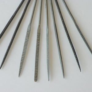 Rasp File Set--Choose 10 pc. Needle Files or 5 pc. Hand Files