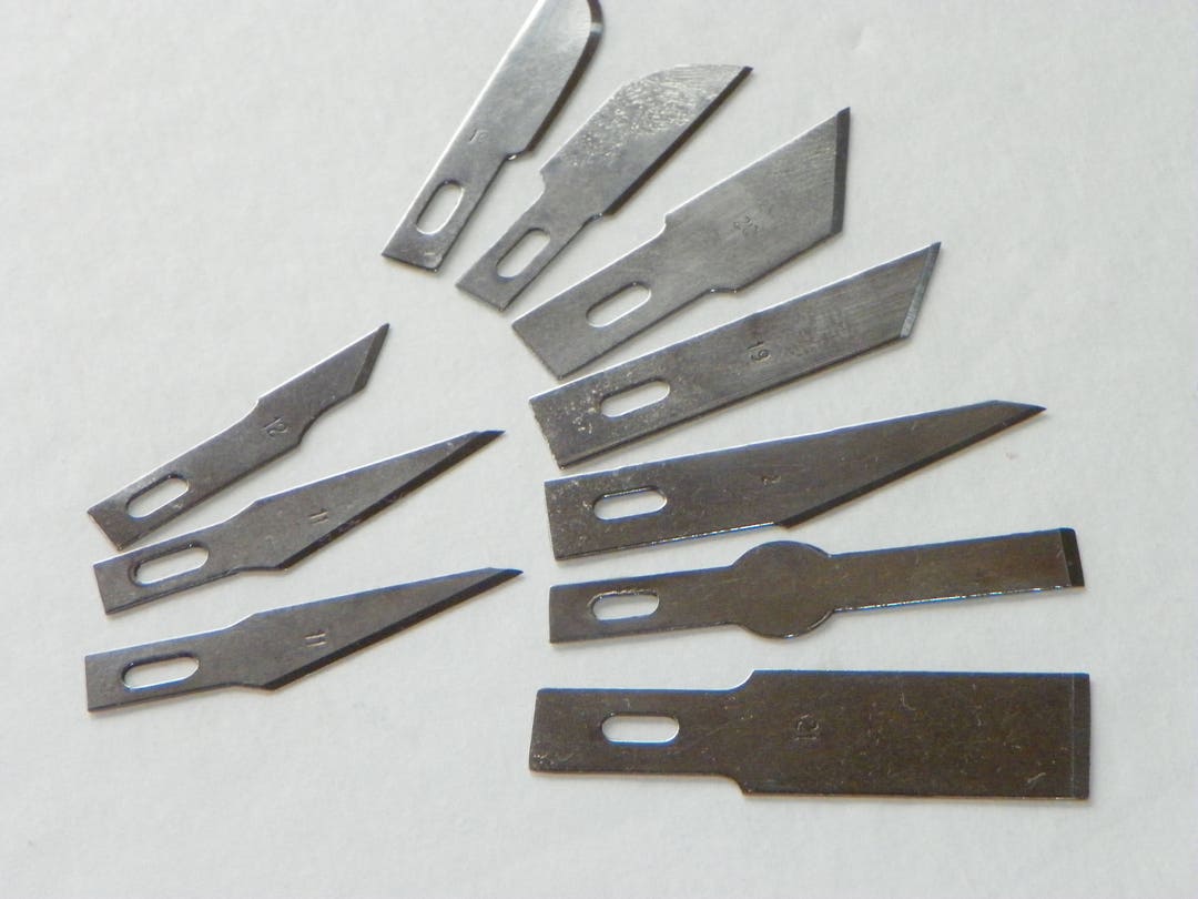EXACTO Knife Replacement Blade 10pc. Assortment Set Etsy