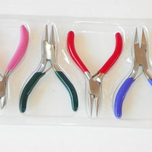 Micro 3&quot; Pliers Set---4 piece assortment