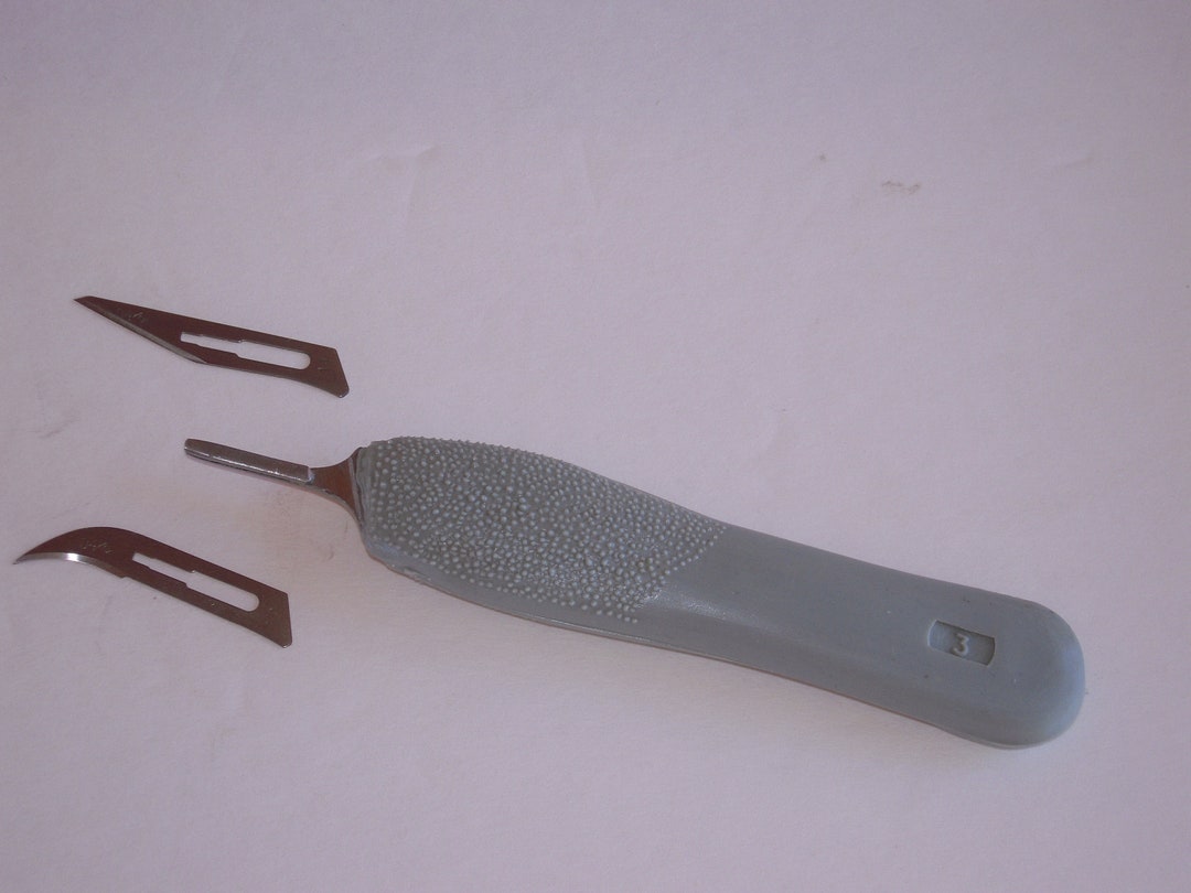 Ergonomic Surgical Scalpel Handle and Optional Blades Etsy