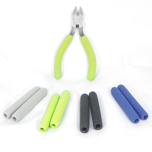 Foam Grips For Tools---PAIR---Choose color/size