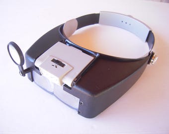 Multi-Strength Head Magnifier With LED Lights