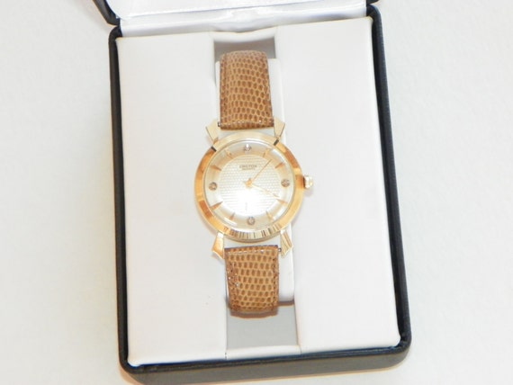 Croton Vintage Men s Watch With Diamonds Gem