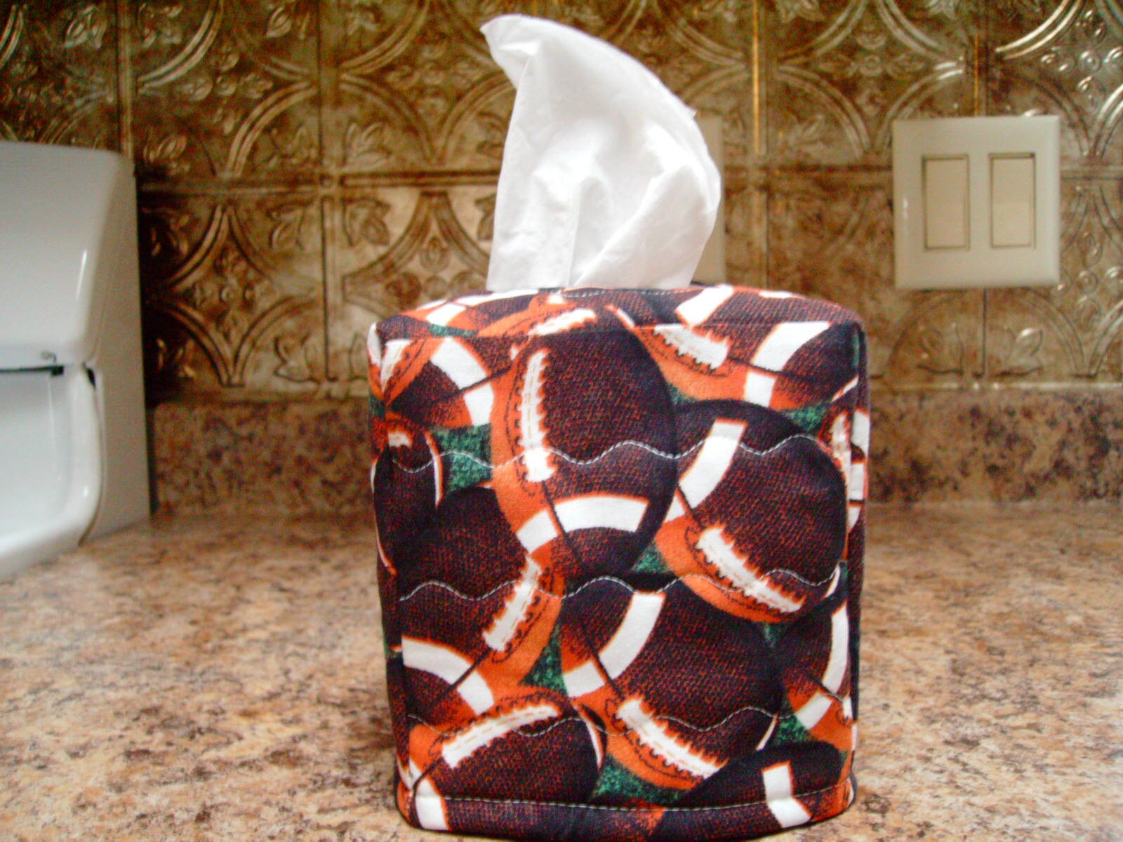 tissue box cover kleenex box cover fabric tissue box quilted Etsy