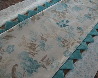 unfinished quilt top unfinished table topper unfinished table runner prairie point table runner